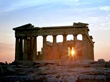акрополь в Афинах
