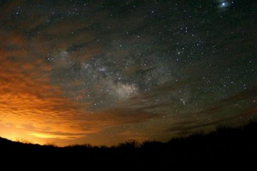Звездные облака над Аризоной